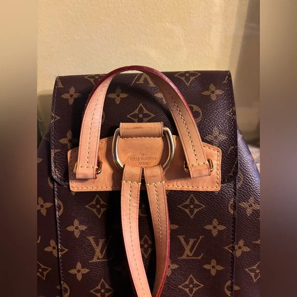 Authentic LIKE NEW Montsouri Louis Vuitton Classic Monogram Backpack - Picture 3 of 11